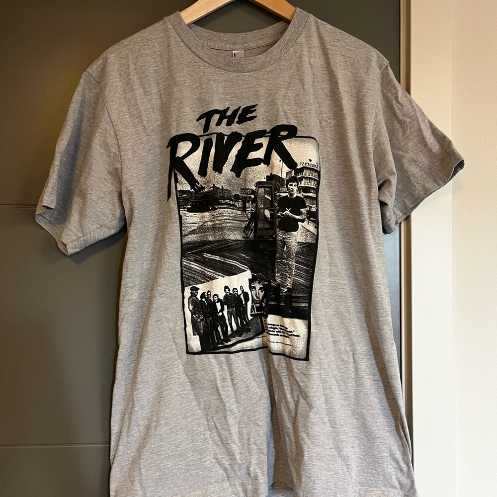 Bruce Springsteen “The River” Gray T-shirt size L